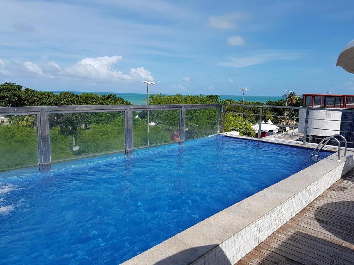 Israel Tambau- Apto Luxuoso- Em Frente Ao Mar Com Varanda Жуан-Песоа Экстерьер фото